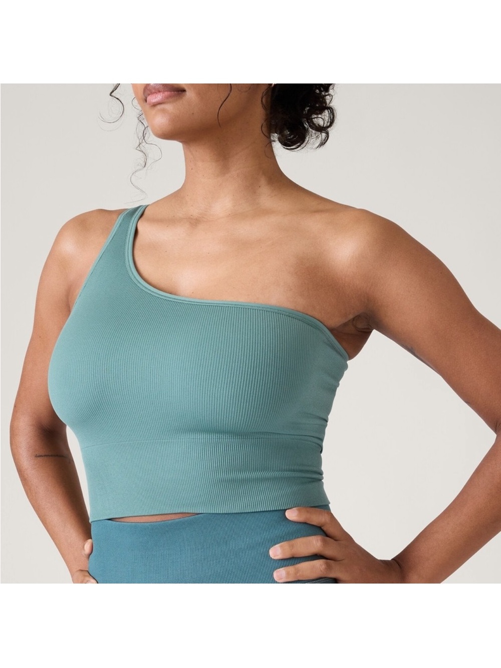 Athleta Aurora Seamless One Shoulder Tank NWT!